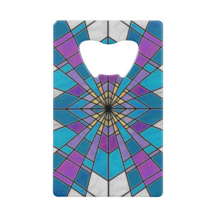 Rayon en verre de teint bleu et violet