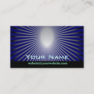 Rayons du carte de visite d'abrégé sur le soleil