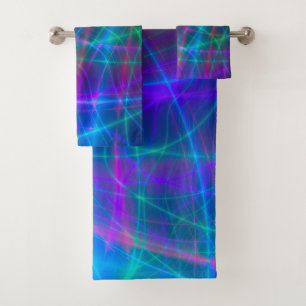 Rayons multicolores lumineux