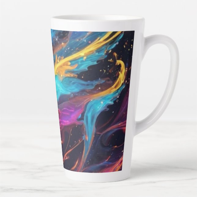 Rays of Light Latte Mug (Right)