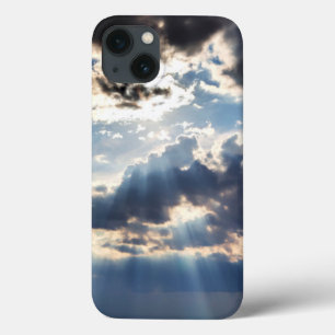 Rays of sunshine from above iPhone 13 case