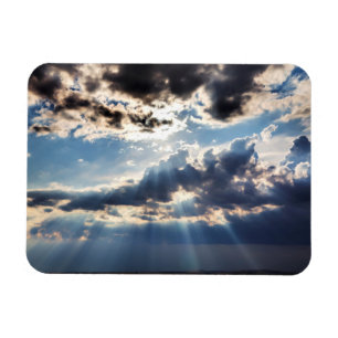 Rays of sunshine from above magnet
