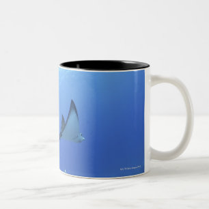 Rays swimming, Saipan, Northern Mariana Islands Two-Tone Coffee Mug