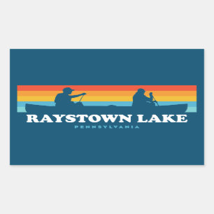 Raystown Lake Pennsylvania Canoe Sticker