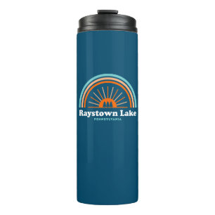 Raystown Lake Pennsylvania Rainbow Thermal Tumbler