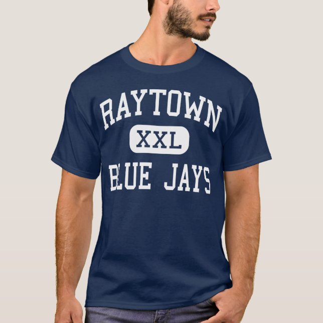 Raytown Blue Jays Middle Kansas City T-Shirt (Front)