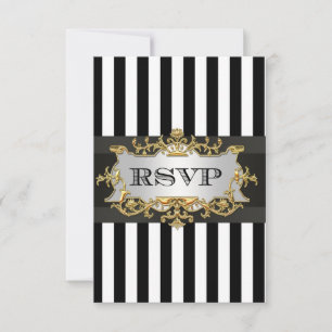 Rayure blanche noire RSVP 1