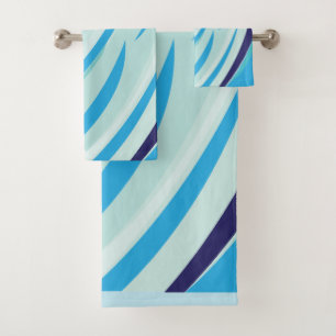Rayure diagonale bleue