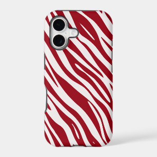 Rayures Animales Zèbre Rouge Tendance