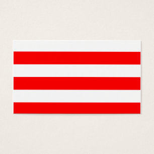 Rayures - blanc et rouge