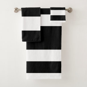 Rayures blanches noires