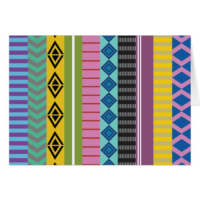 Rayures boliviennes (Devant horizontal)