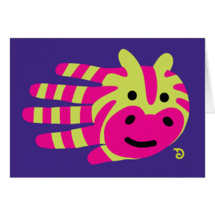 Rayures colorées de zèbre