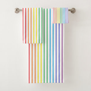 Rayures d'arc-en-ciel décrites par verticale