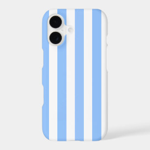 Rayures de bonbon bleues et blanches