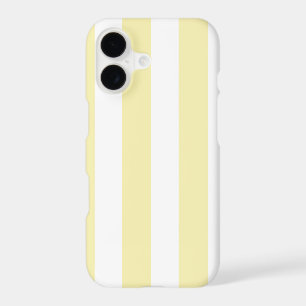 Rayures de bonbon jaunes et blanches