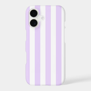 Rayures de bonbon lilas violet et blanc