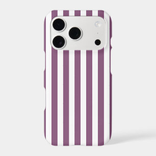 Rayures de bonbon mauve et blanc