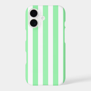 Rayures de bonbon vert clair