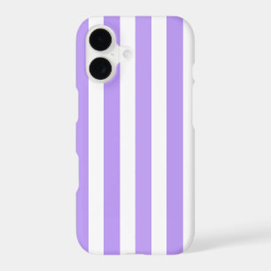 Rayures de bonbon violettes et blanches