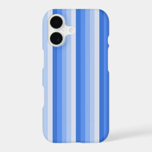 Rayures d'ombre bleue
