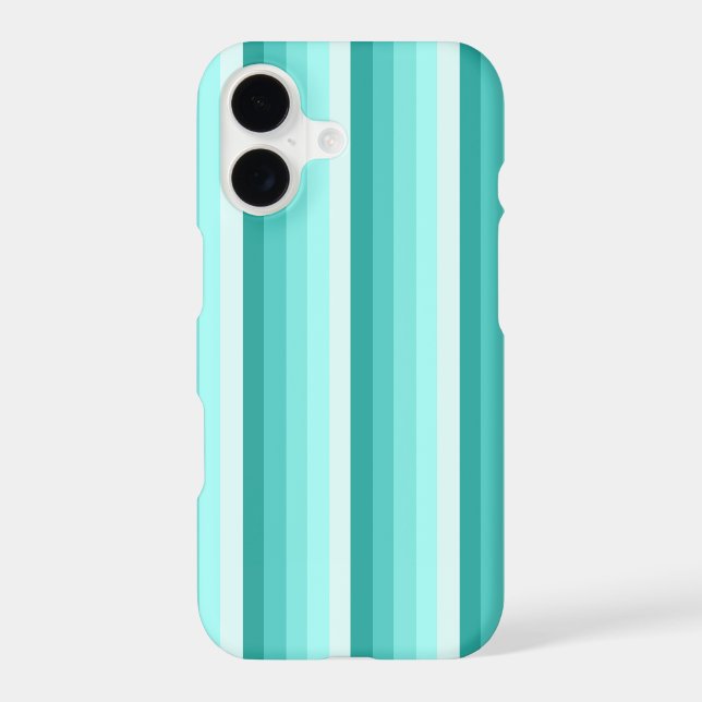 Rayures d'ombre turquoise (Verso)