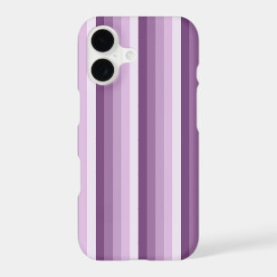 Rayures d'ombre violette prune