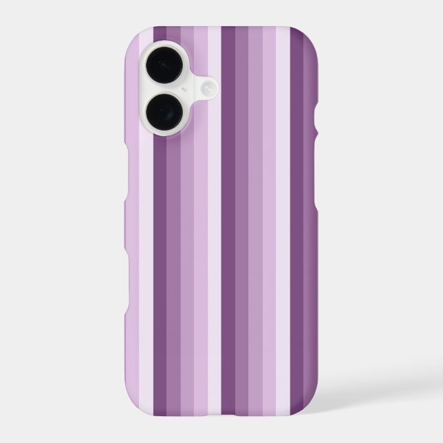 Rayures d'ombre violette prune (Verso)