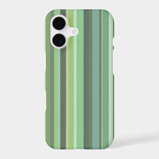 Rayures horizontales vert olive (Verso)