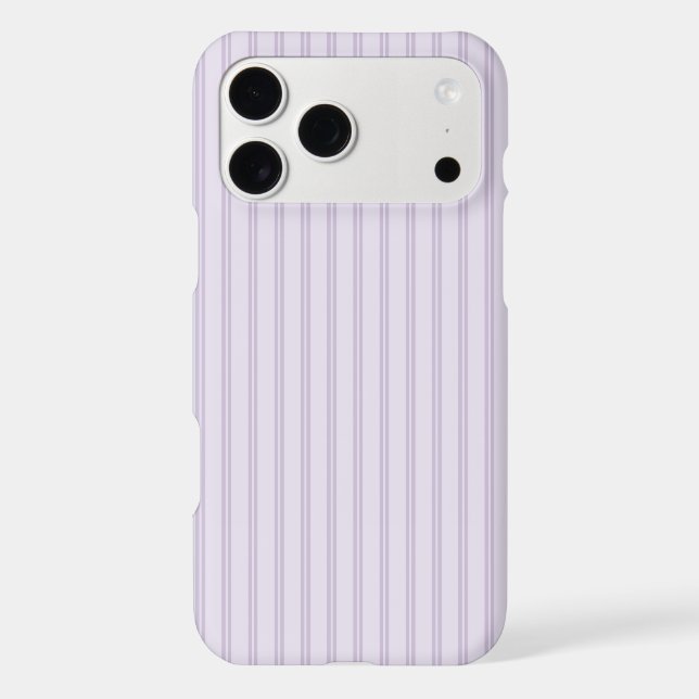 Rayures lavande violet (Verso)