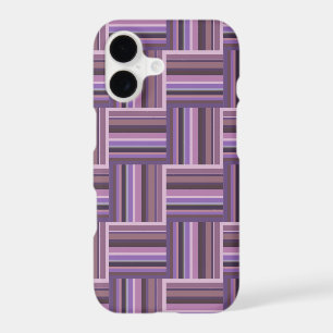 Rayures mauves tissent un motif