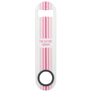 Rayures minimalistes monogrammées rétro
