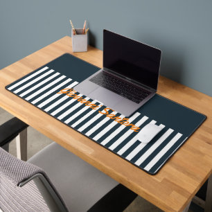 Rayures Navy   Le Monogramme du Gentleman Moderne