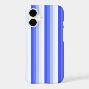 Rayures ombrées bleu royal
