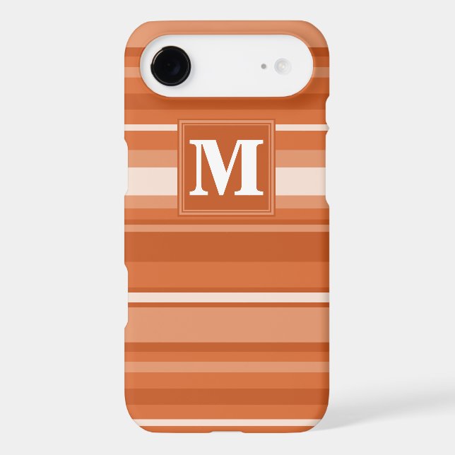 Rayures orange monogramme (Verso)
