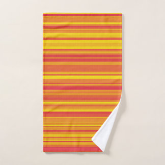Rayures Orange Rouge Jaune