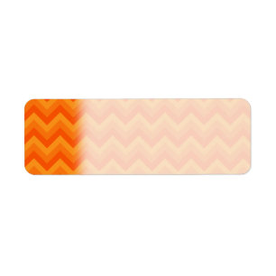 Rayures oranges de zigzag