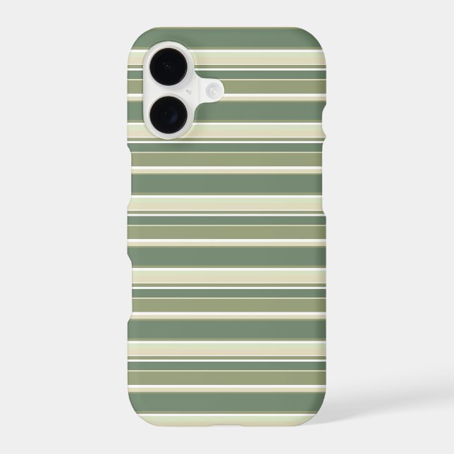 Rayures vert olive (Verso)