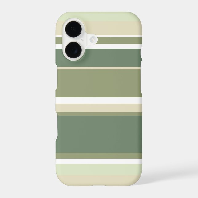 Rayures vert olive (Verso)