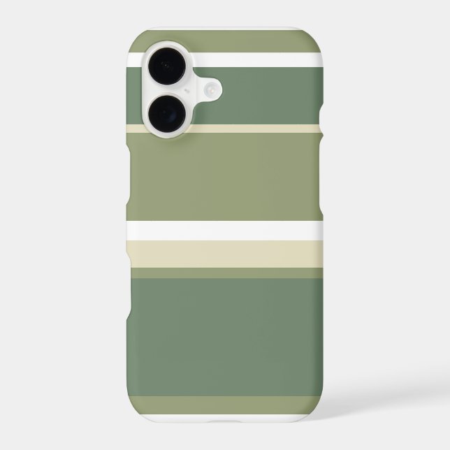 Rayures vert olive (Verso)