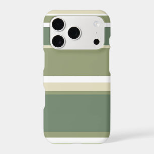 Rayures vert olive