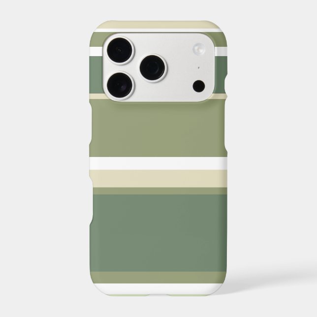Rayures vert olive (Verso)
