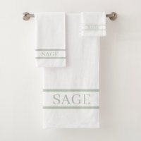 Rayures vert sauge élégantes sur fond blanc