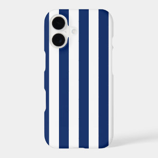 Rayures verticales bleu marine et blanc