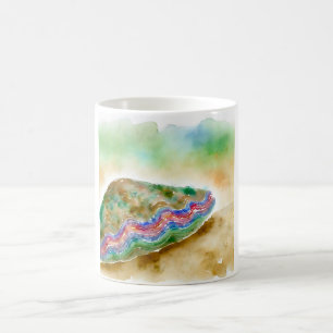 Razor clam 060924AREF113 - Watercolor Coffee Mug