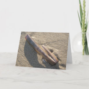 razor clam card