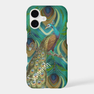 Razor Droid Vintage Damask Peacock Blackberry Bold