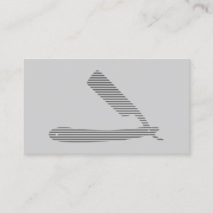 razor stripes business card