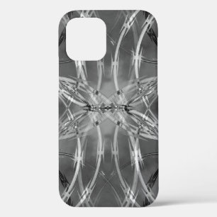 Razor wire against dark clouds Case-Mate iPhone ca iPhone 12 Case