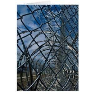 Razor wire, prison